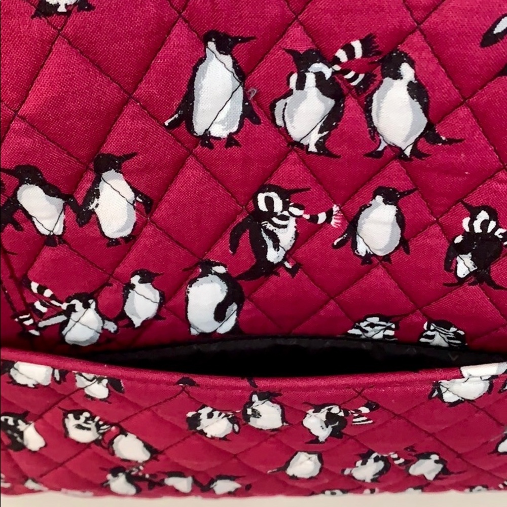 !LAST ONE! - Vera Bradley Turnlock Tote- Penguins - Picture 4 of 8